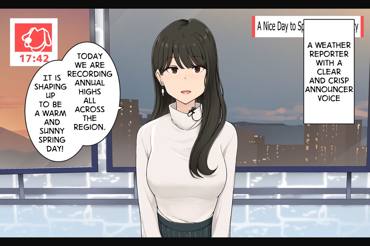 Shigoto de wa Meiryou de Kirei na Hassei dakedo Sex-chuu wa Torotoro Katsuzetsu de Amaikoe Dashichau Otenki Onee-san