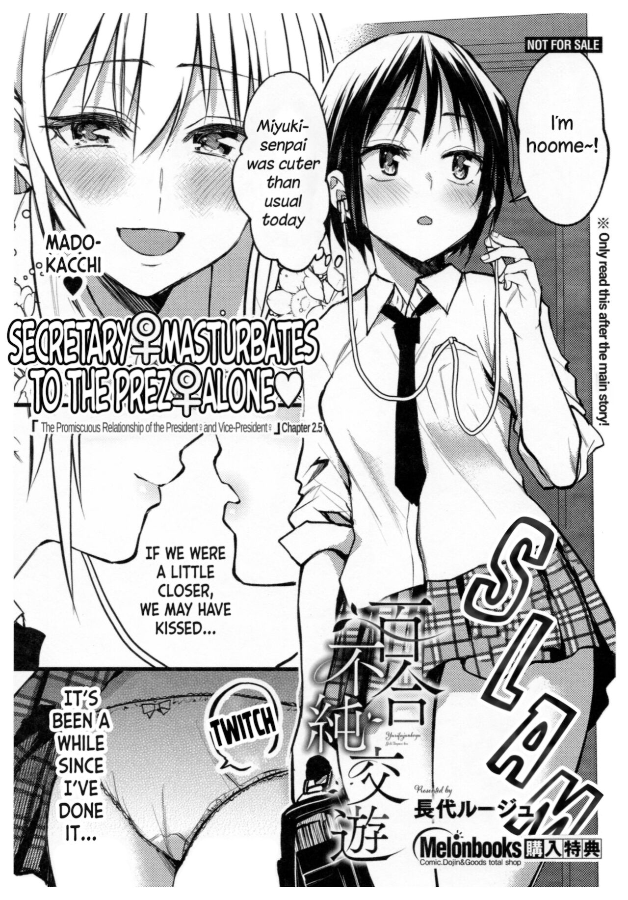 Kaichou to Fukukaichou no Fujun na Otsukiai Ch. 2.5