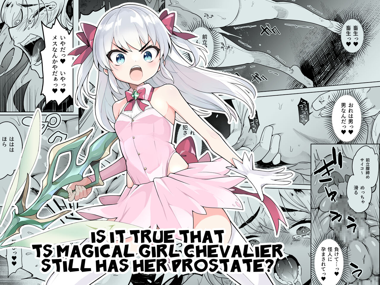 TS Mahou Shoujo Chevalier-chan no Omanko wa Zenritsusen ga Nokotte iru kara Kitsukute Binkan tte Maji desu ka!?