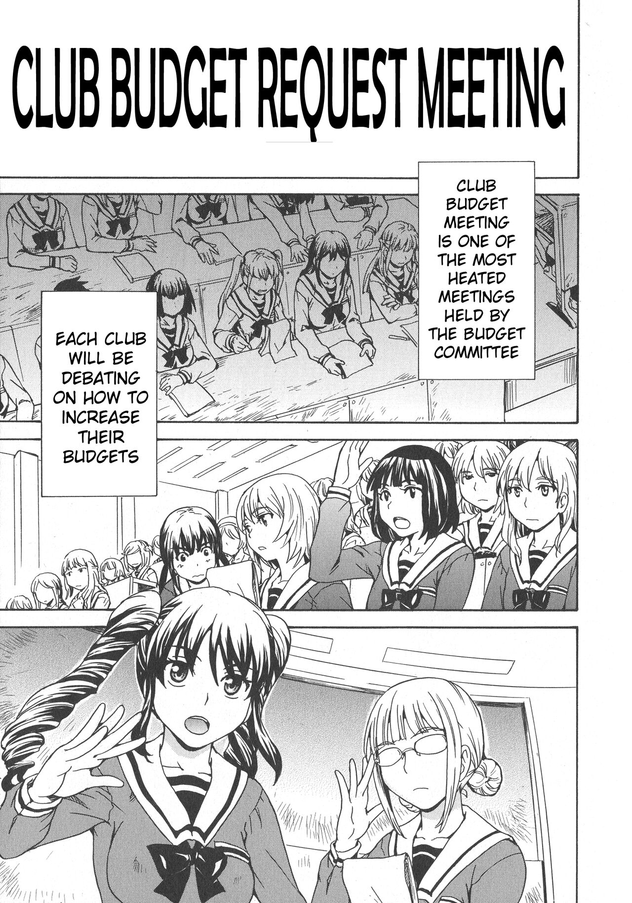 Calendula Joshi Seitokai! Bukatsu Yosan Seikyuu Kaigi Hen Sono 1
