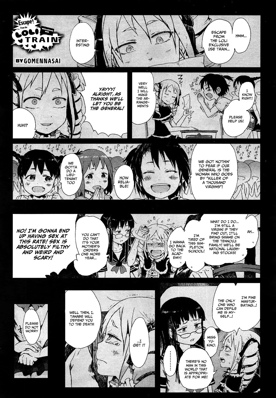 Dasshutsu! Chibikko Senyou Sharyou Chuuhen+Kouhen