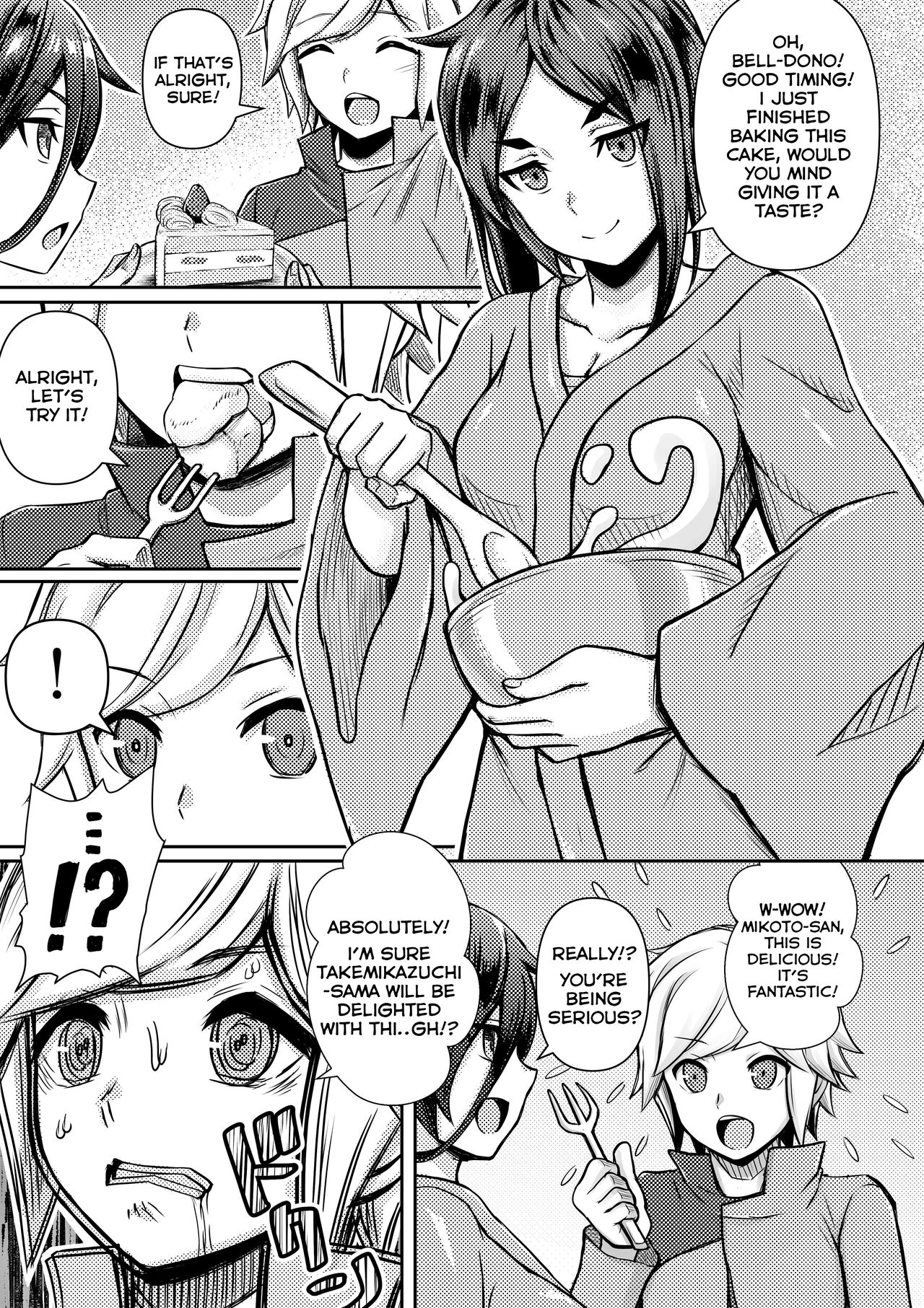 Yamato Mikoto, Bousou shita Bell-kun ni Osowareru