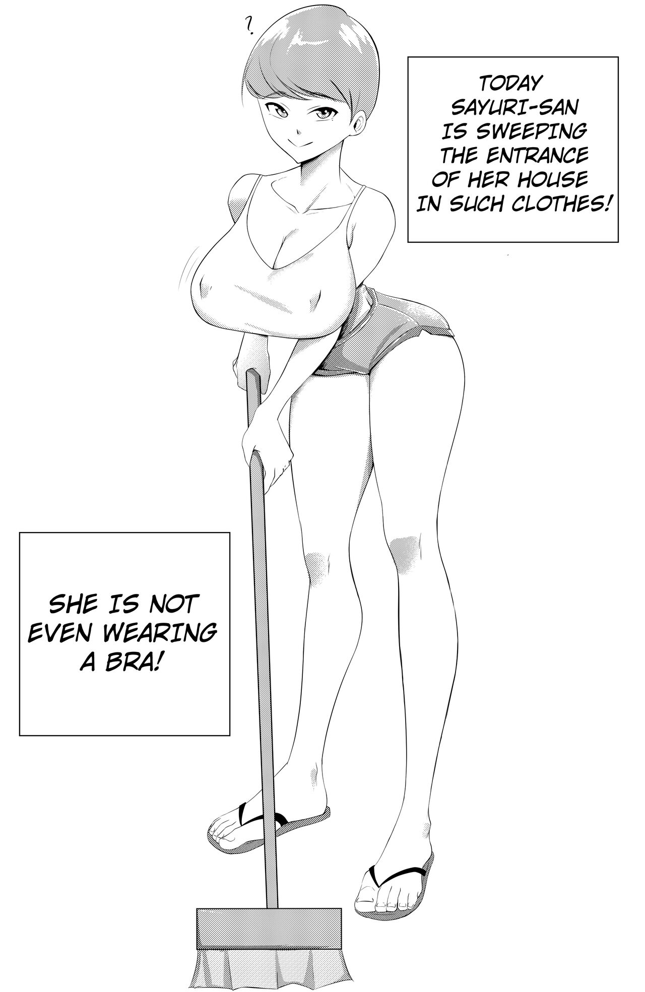 Bukiyou de Eroi Rinjin Sayuri-san