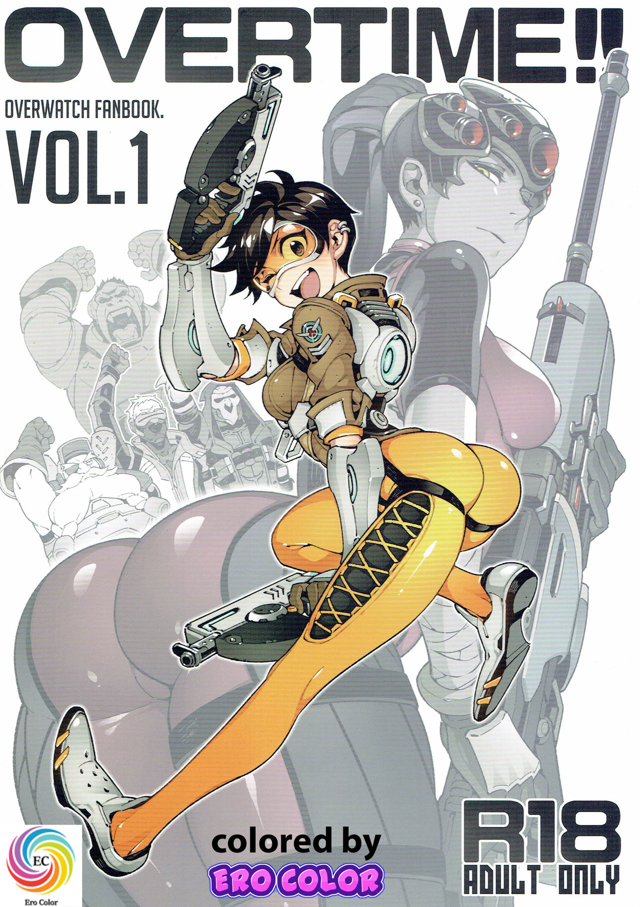 OVERTIME!! OVERWATCH FANBOOK VOL. 1 - Colorized