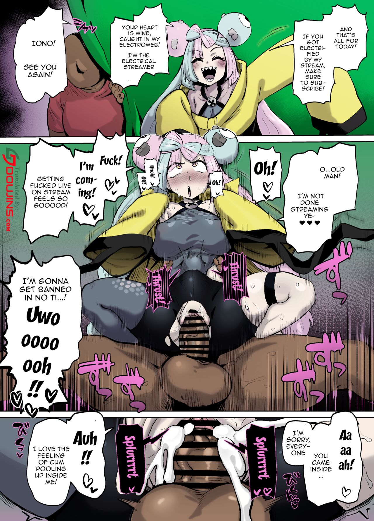 Nanjamo-chan to Namahame Haishin shitai - Colorized