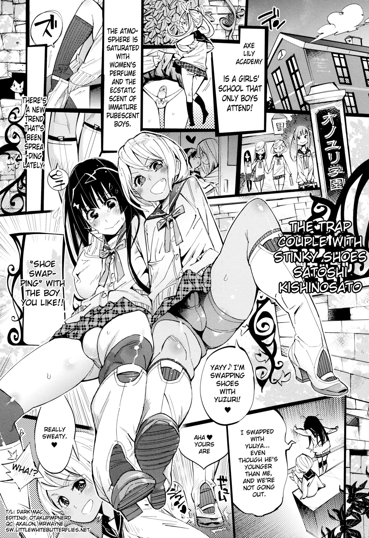 Danshi dake ga Kayoeru Joshikou Onoyuri Gakuen Ch. 1