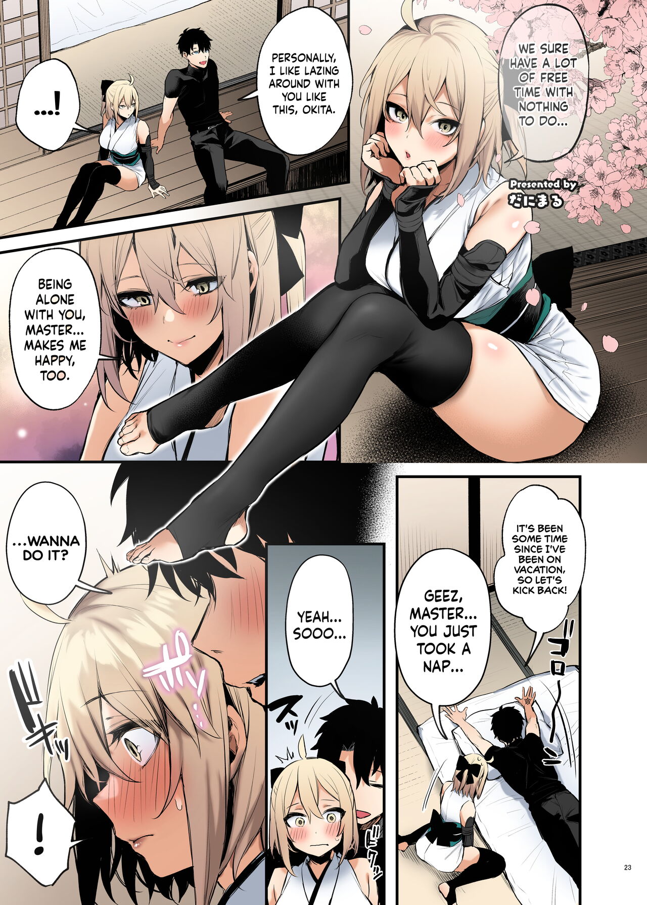 Okita Souji - Colorized