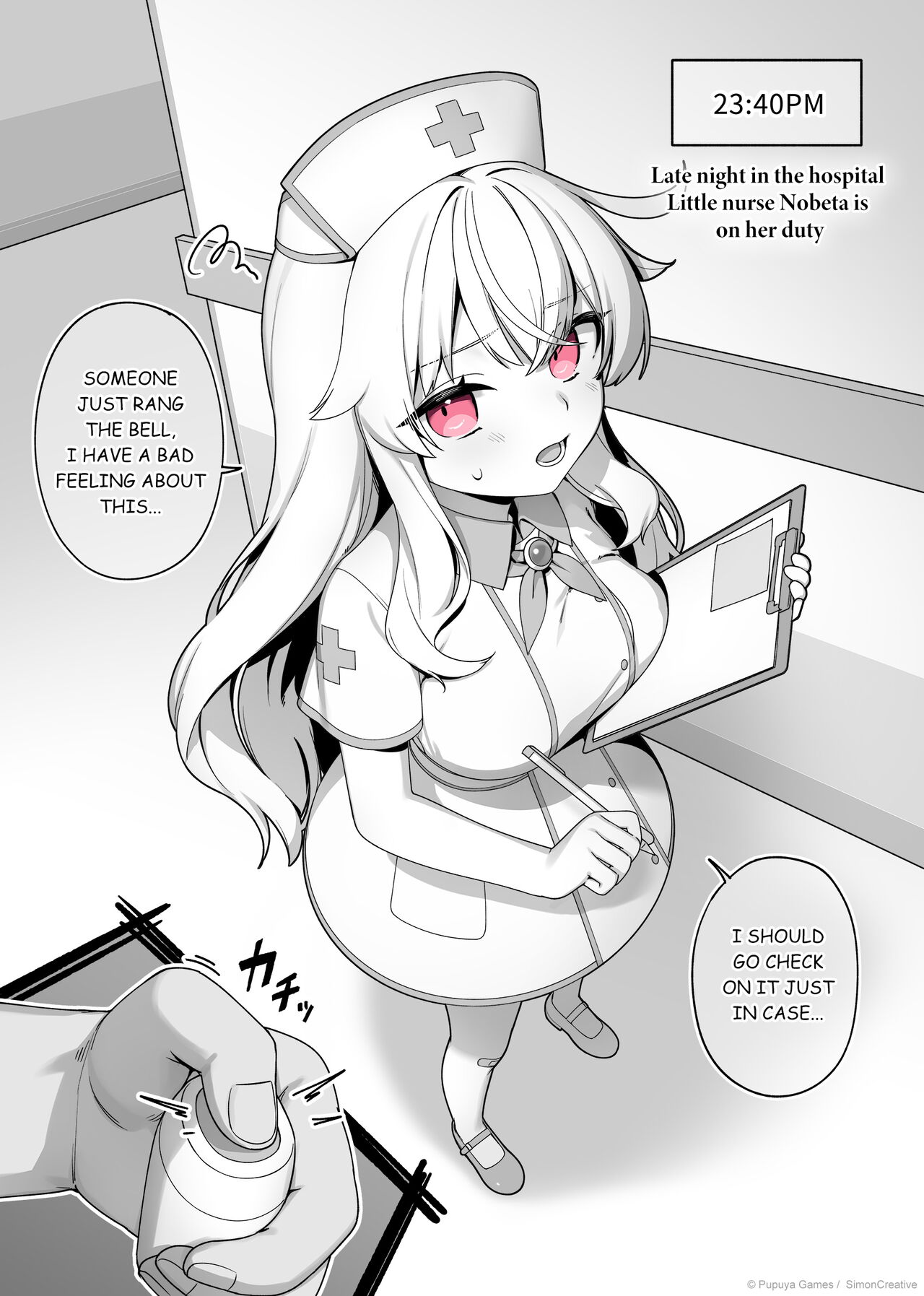 LIttle Witch Nobeta - Nurse Doujin