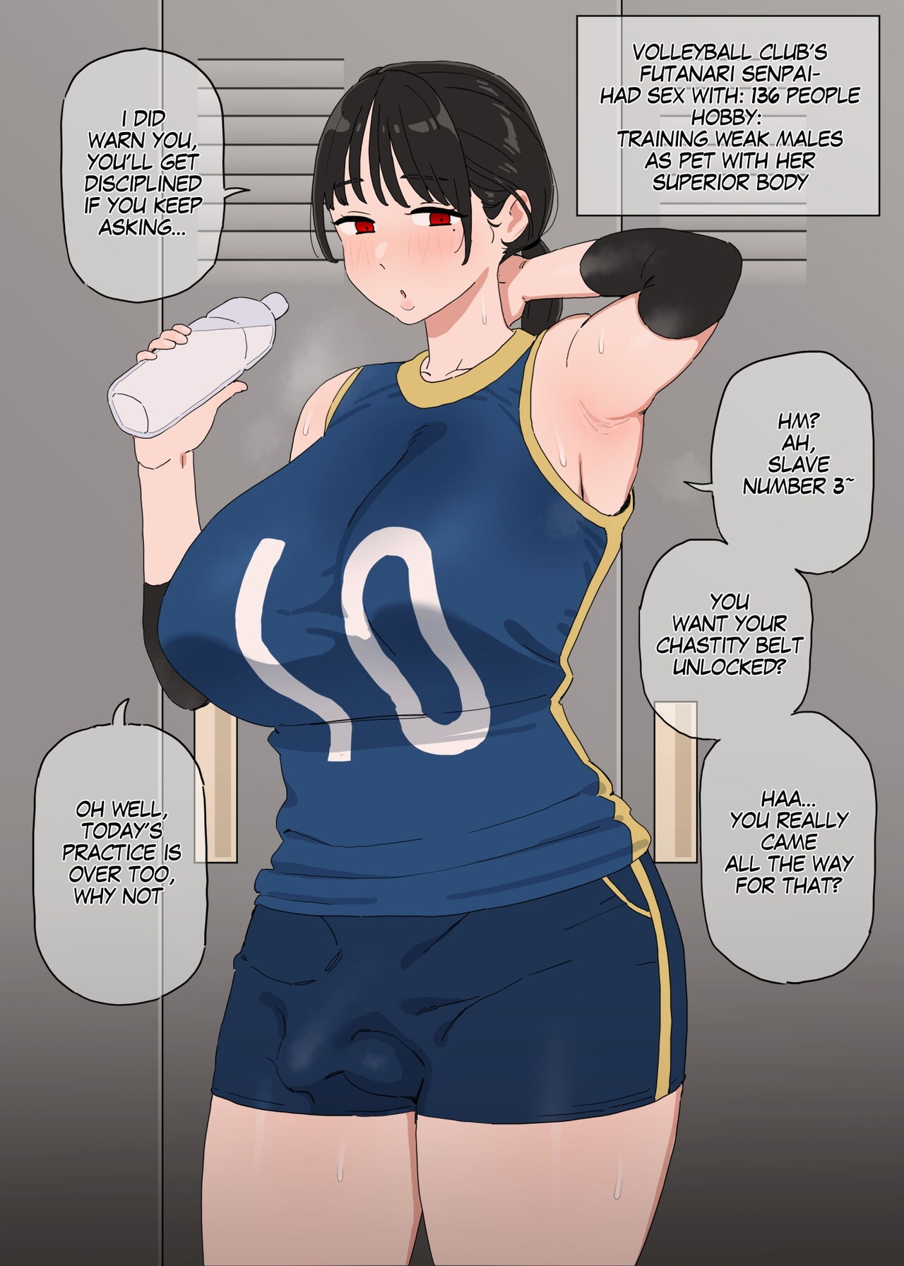 Volley-bu no Futanari Senpai