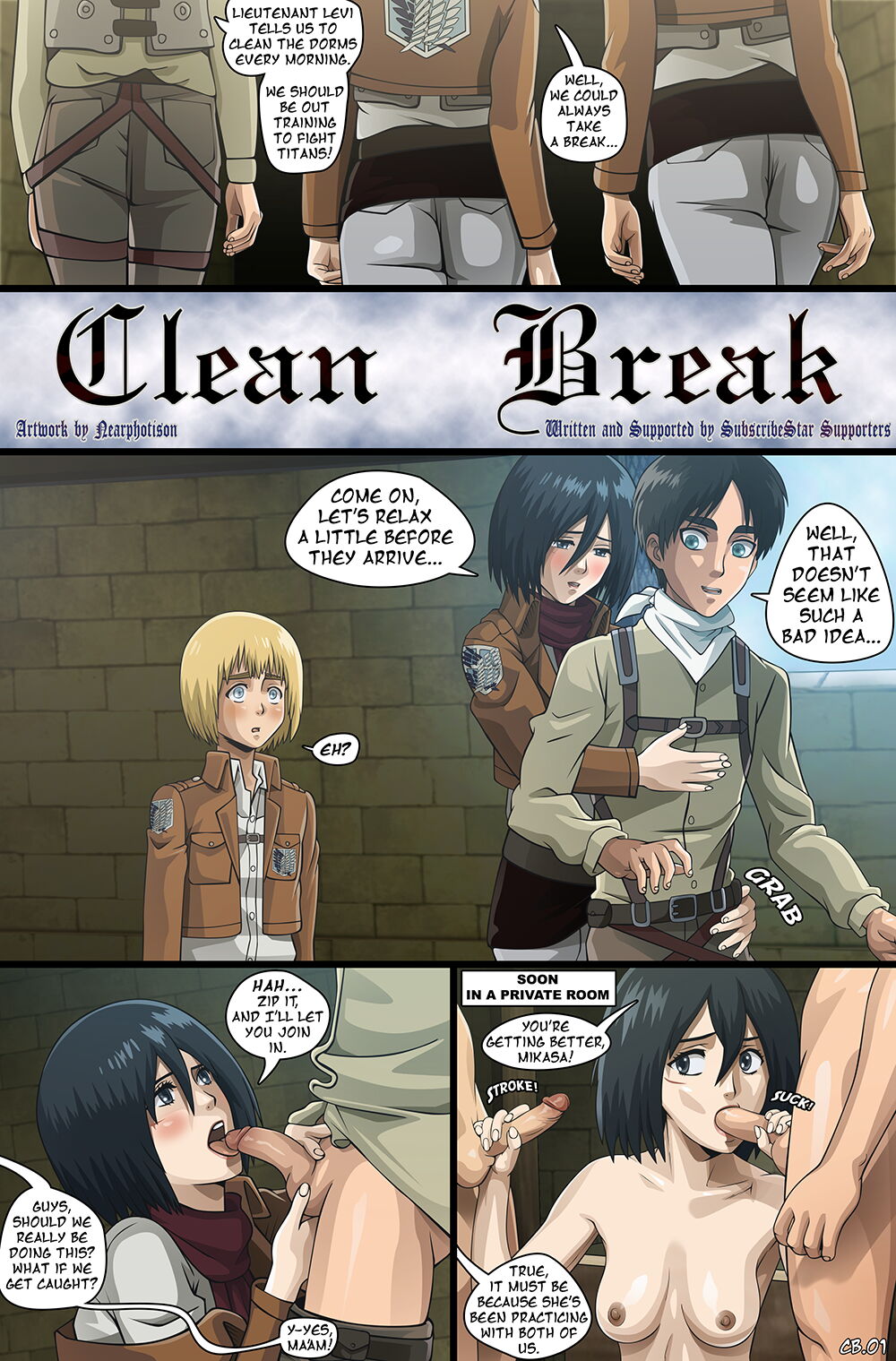 Hentai List - Has a character named Mikasa Ackerman - Page 1 of 2 -  Sorted by Newest - HentaiRead
