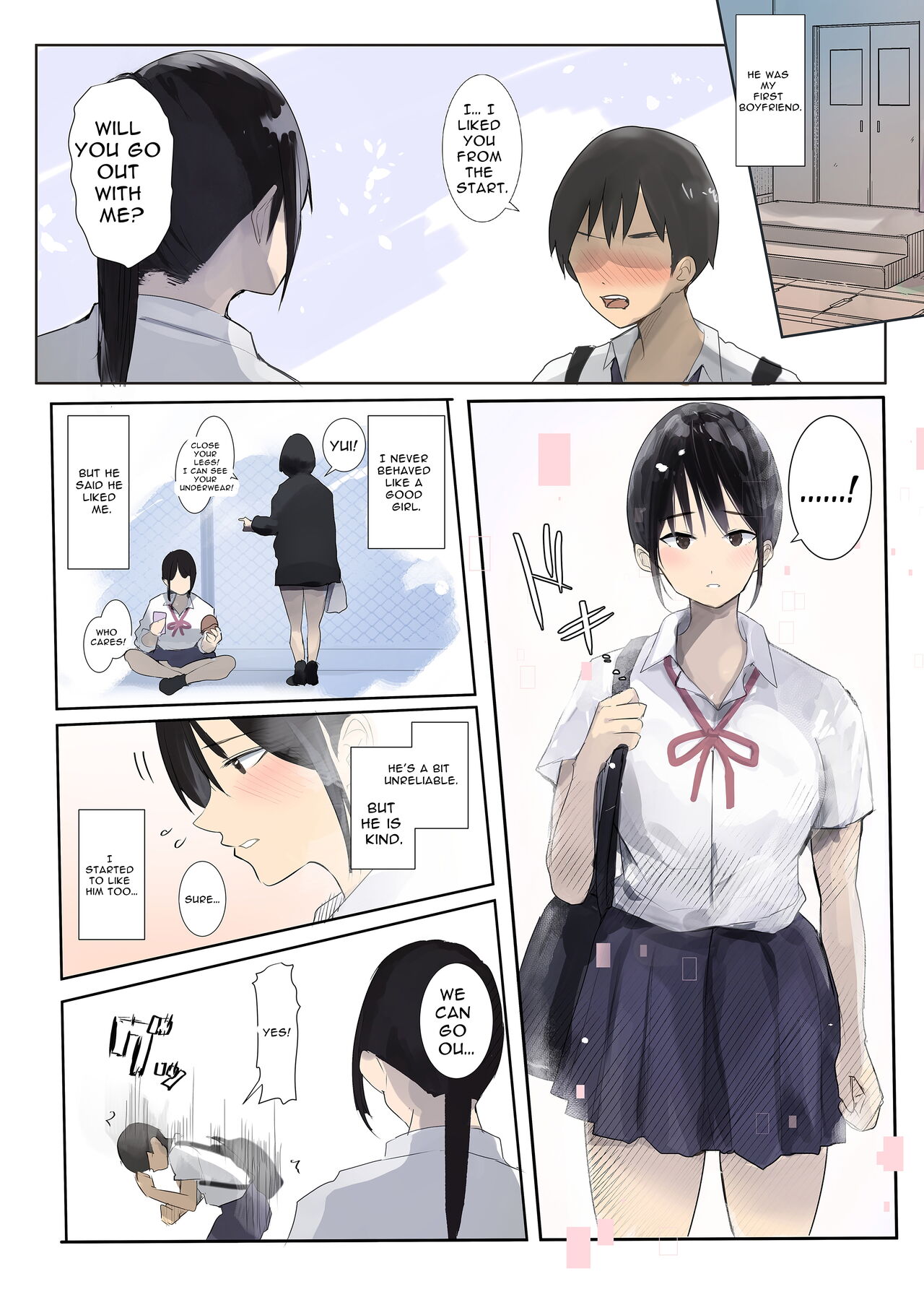 Kioku Soushitsu NTR -Kareshi no Shinyuu ni Hamerare Tsuzuketa 10-kakan-