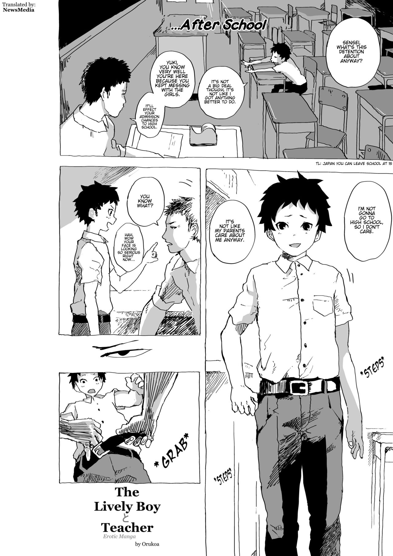 Genki Shounen to Sensei no Ero Manga