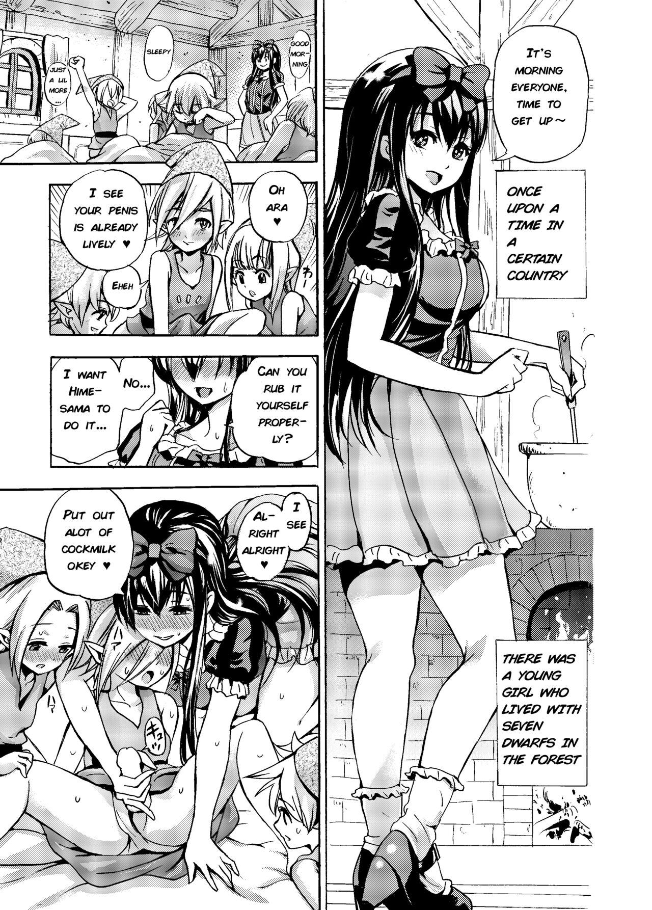 Oneshota Shirayuki-hime Manga