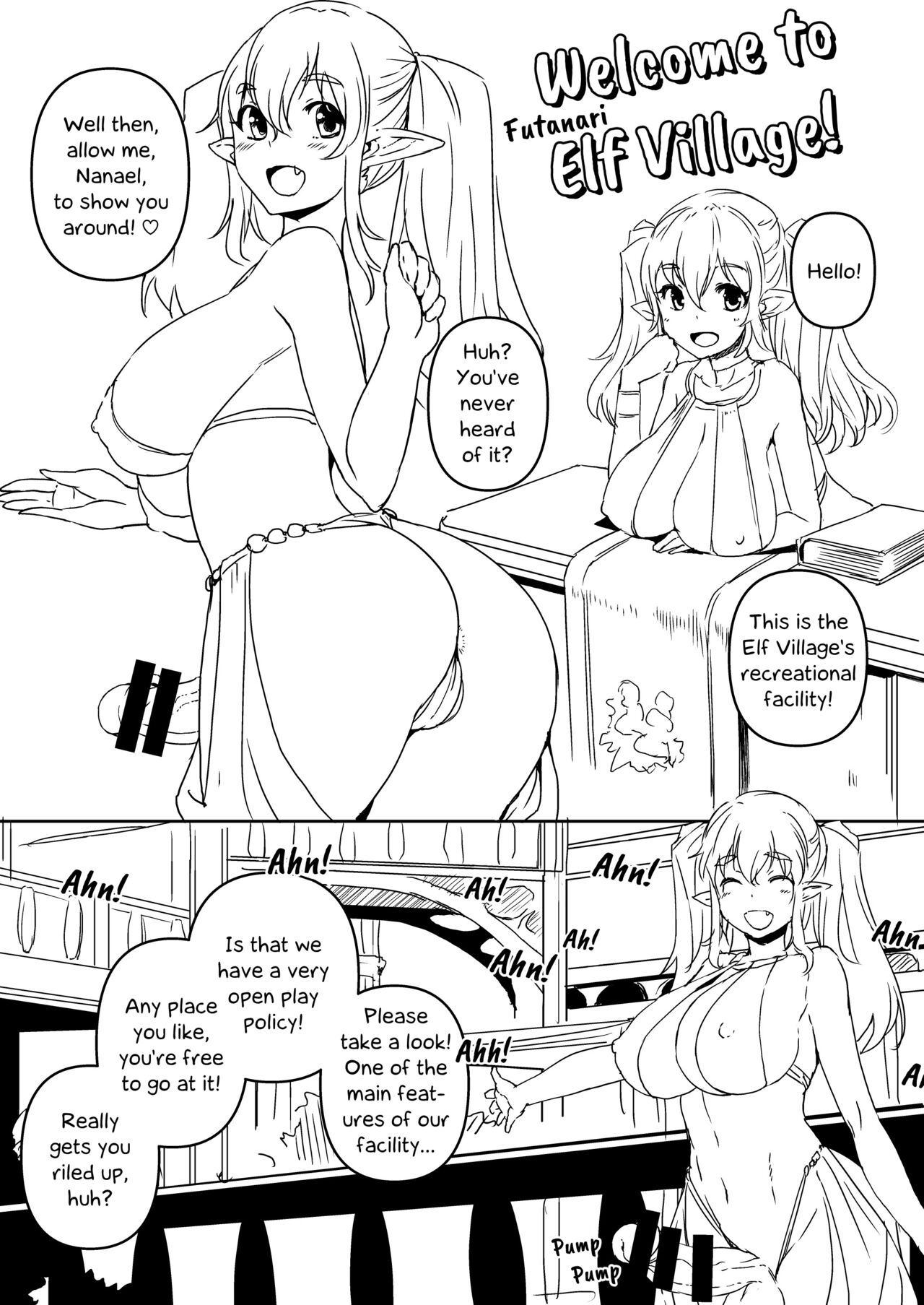 Futanari Elf no Sato e Youkoso