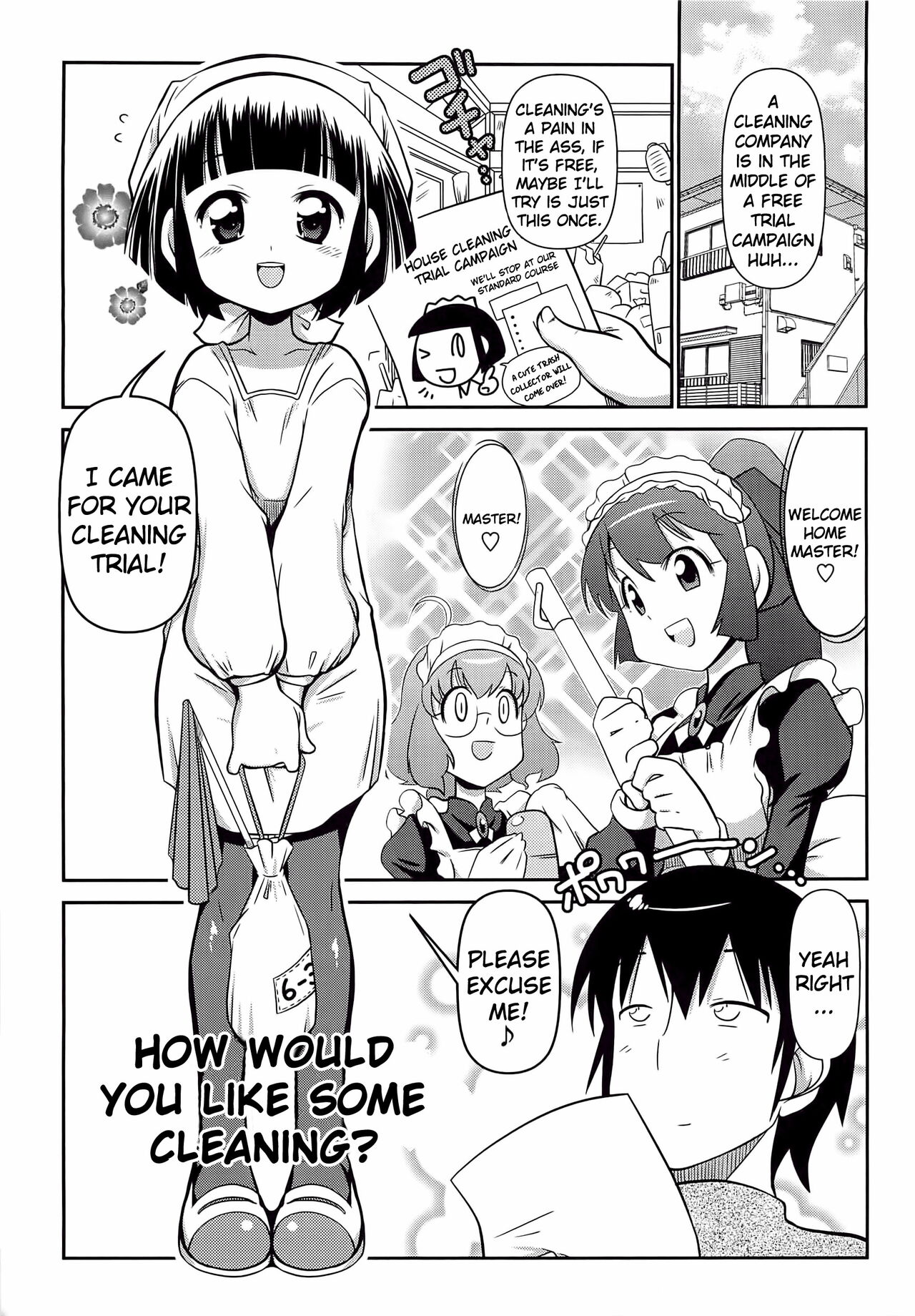 Cleaning wa Ikaga deshou?