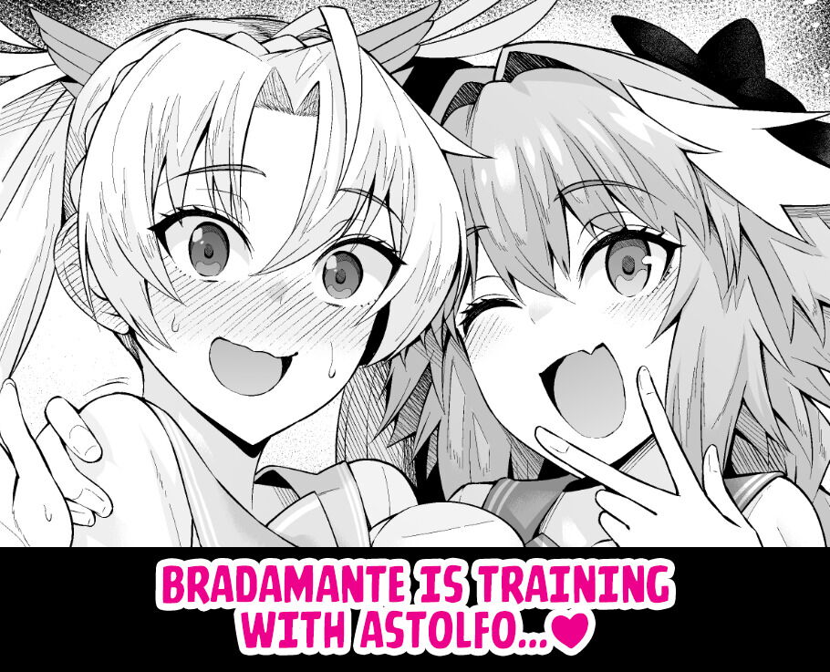 Bradamante, Astolfo to Kunren suru