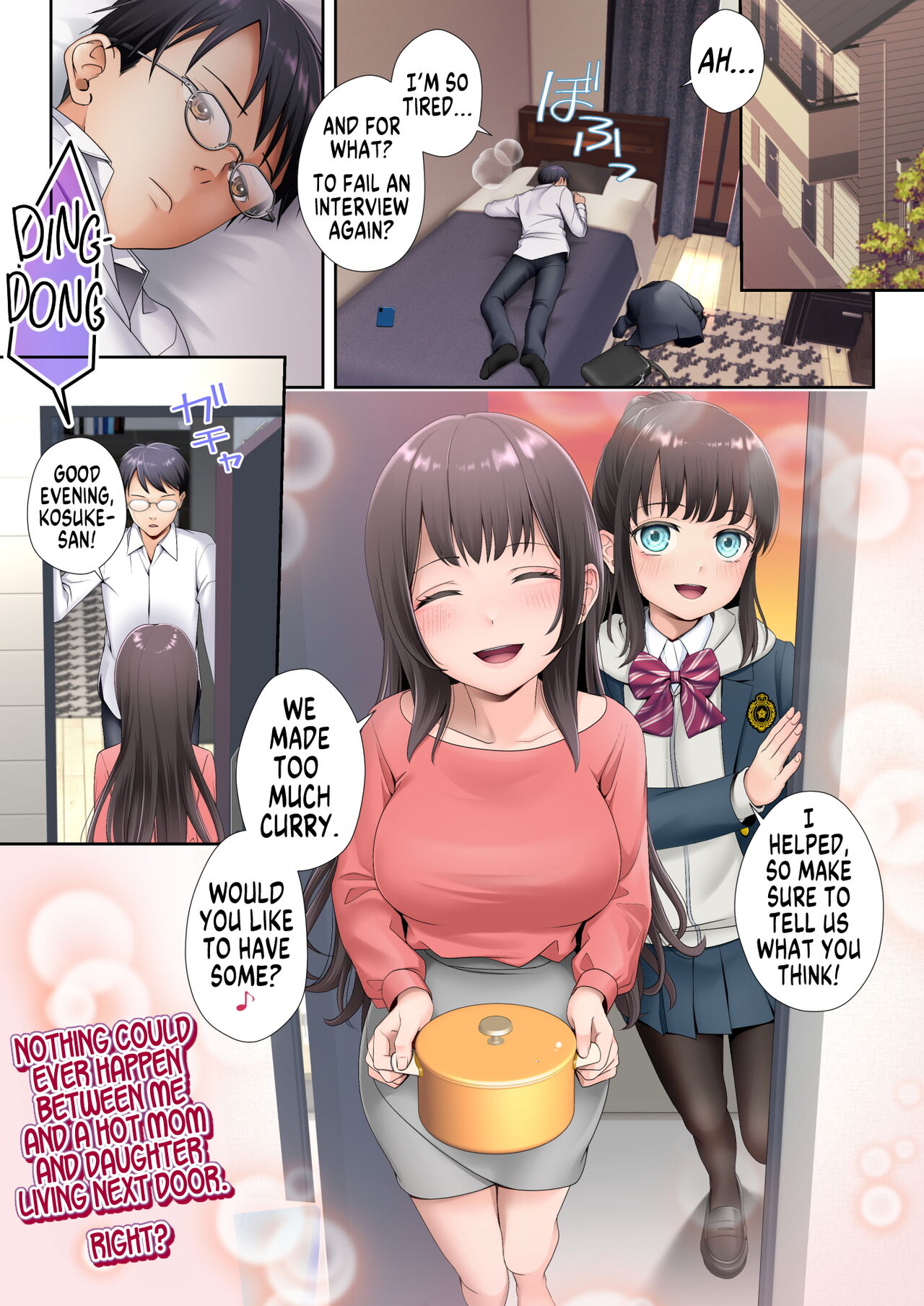 Tonari no Heya ni Sumu Bijin Boshi ga Uchūjin ni Nottorareteshimau Hanashi (Hahahen)
