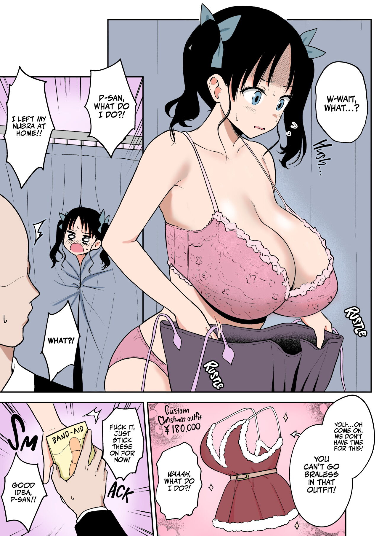 Christmas Live de Yarakashita Chounyuu Chika Idol-chan ni Oshioki Sex - Colorized