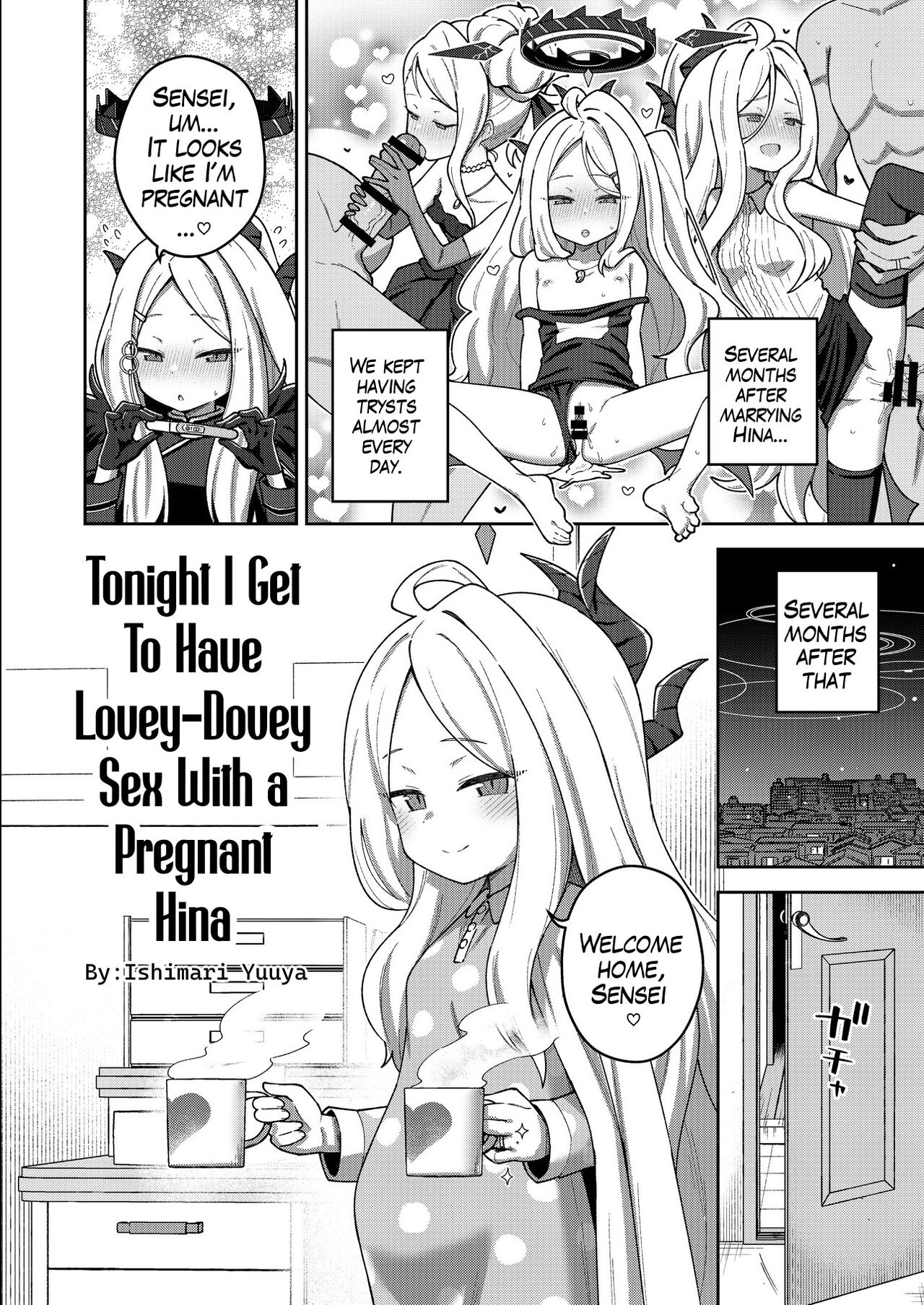 Tonight I Get to Have Lovey Dovey Sex with a Pregnant Hina