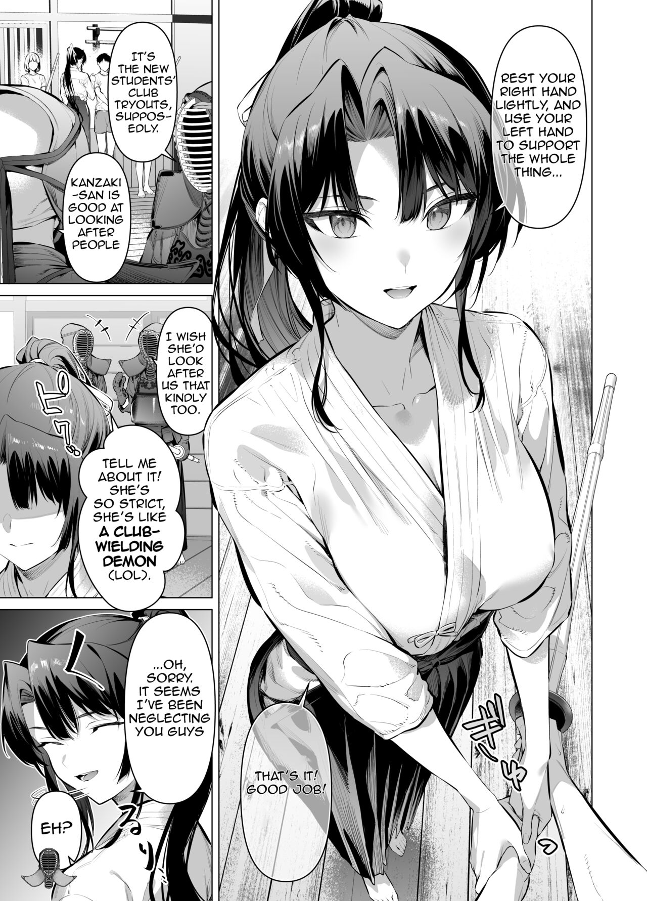 Mendoumino ii Kanzaki-san