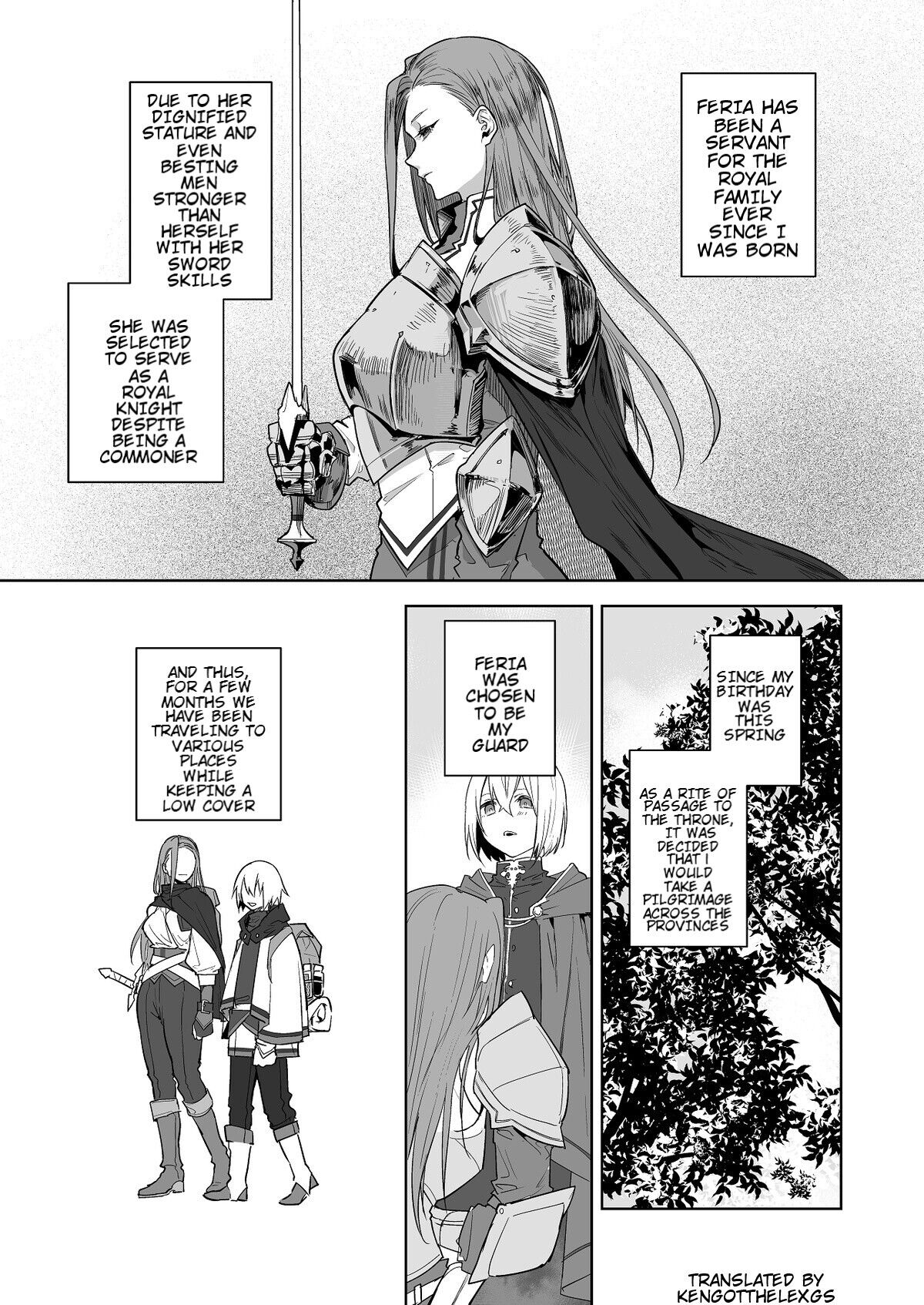The Day the Relationship Between the Female Knight and the Prince Breaks