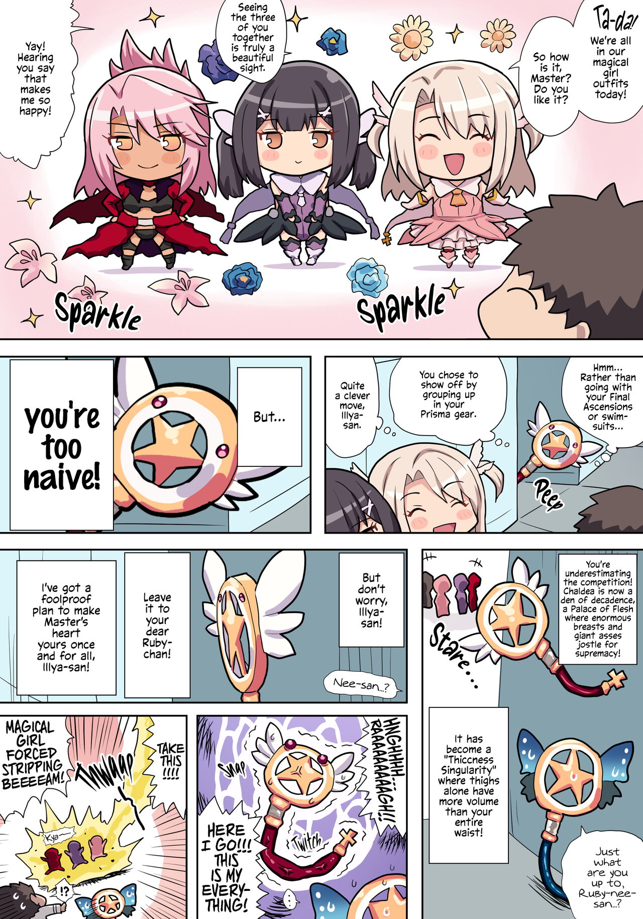 Illya, Miyu, Chloe