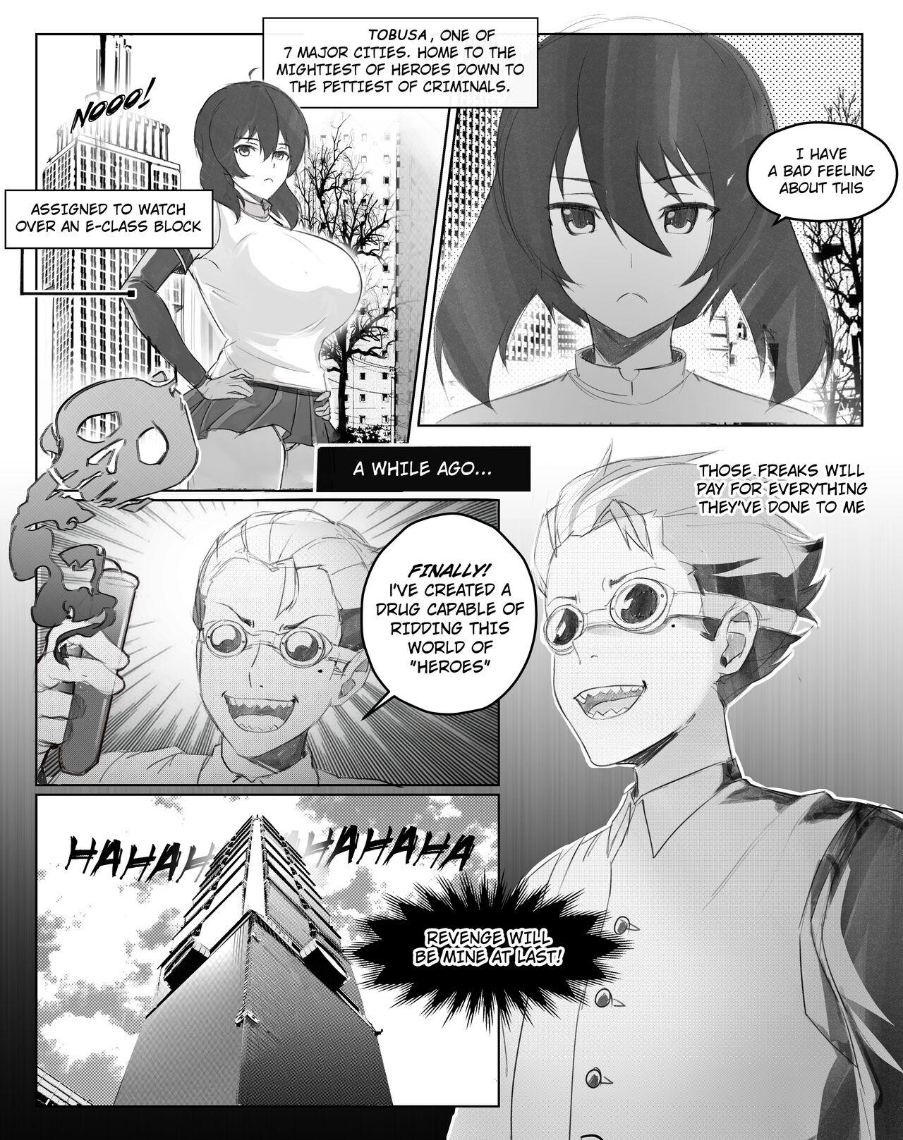 To be a Hero ch.1 + ch.2