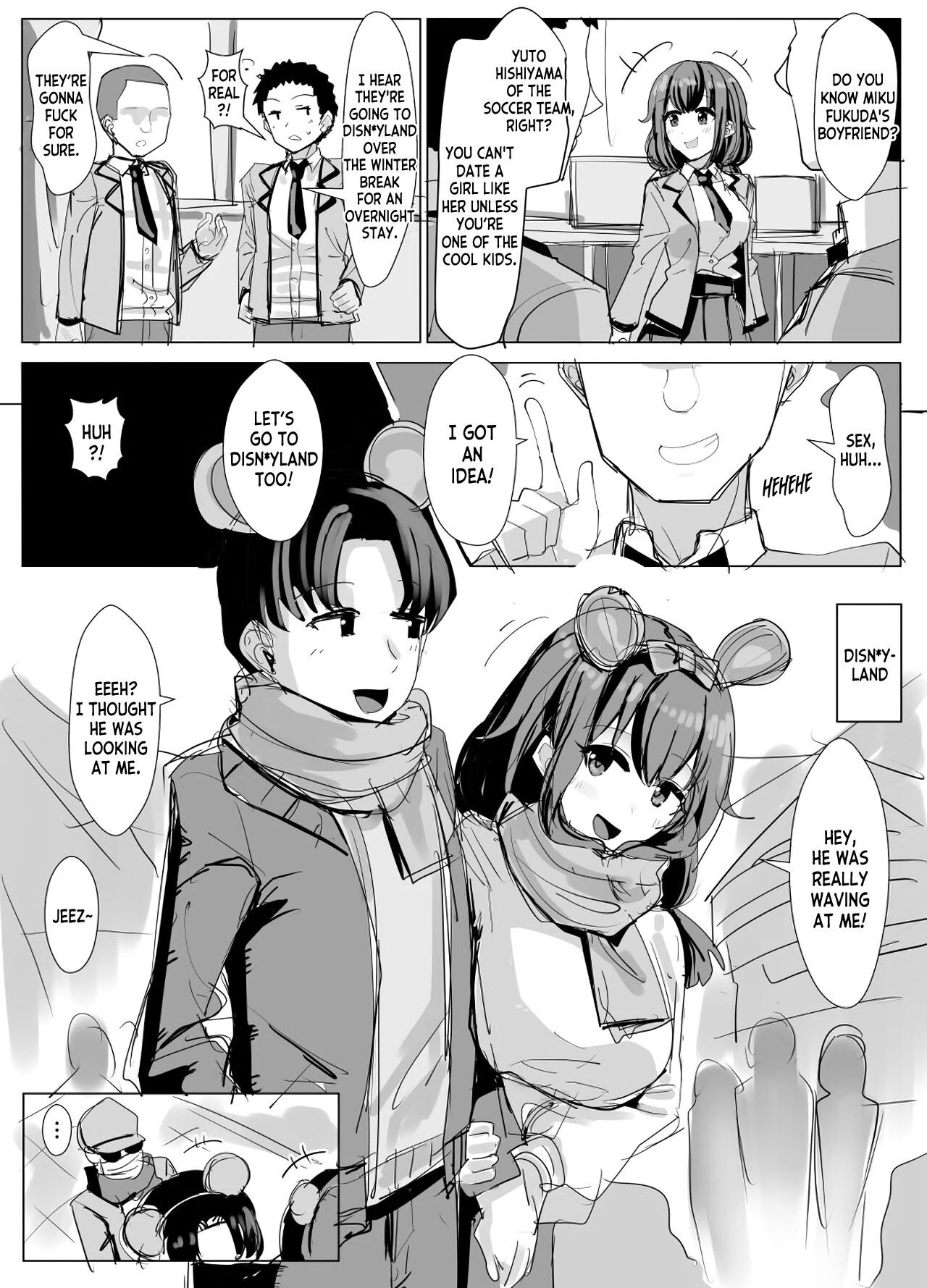 Classmate no Disney Date ni Hyoui de Rannyuu Manga