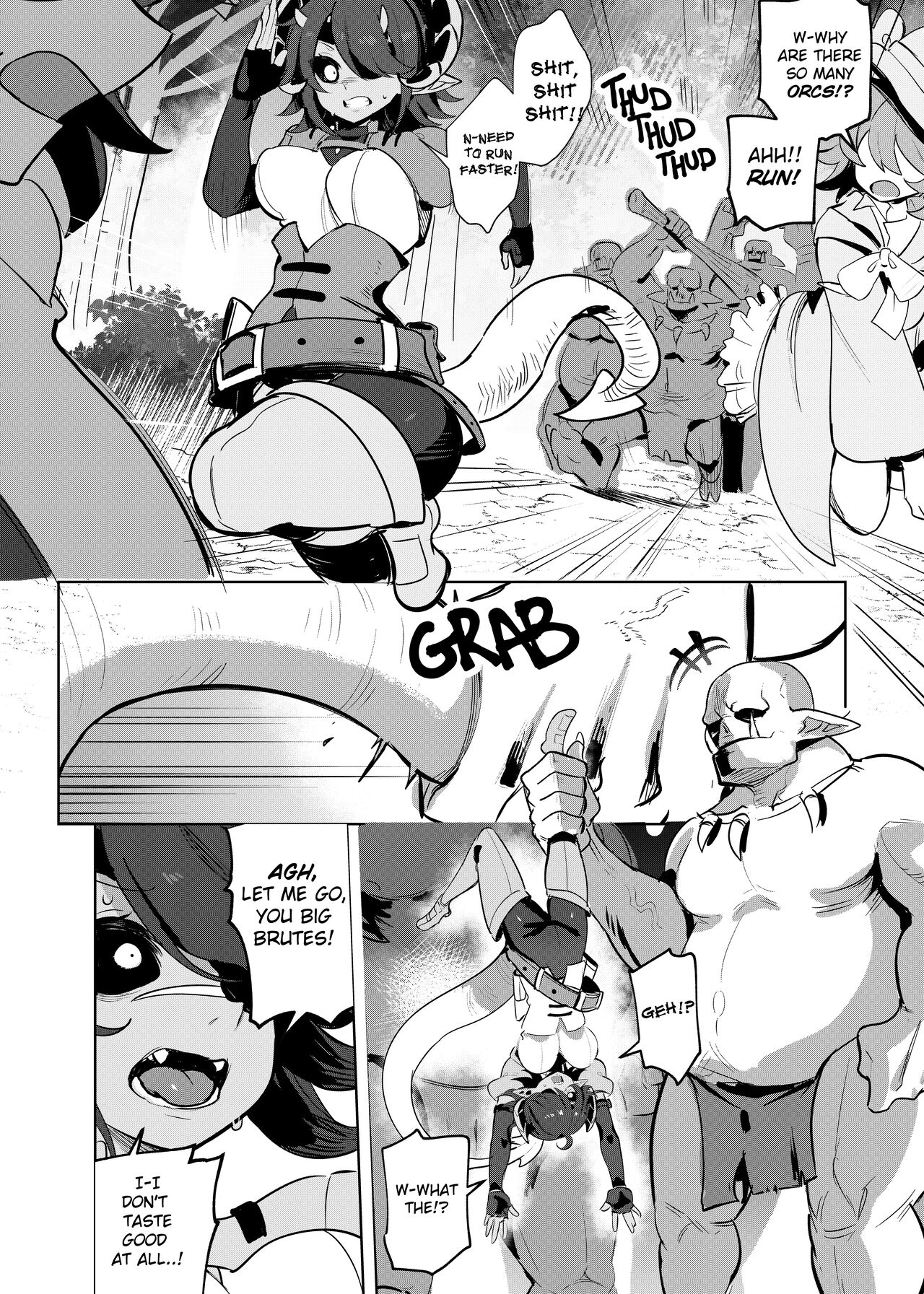 Zafira vs Orcs! Who will win? 💢