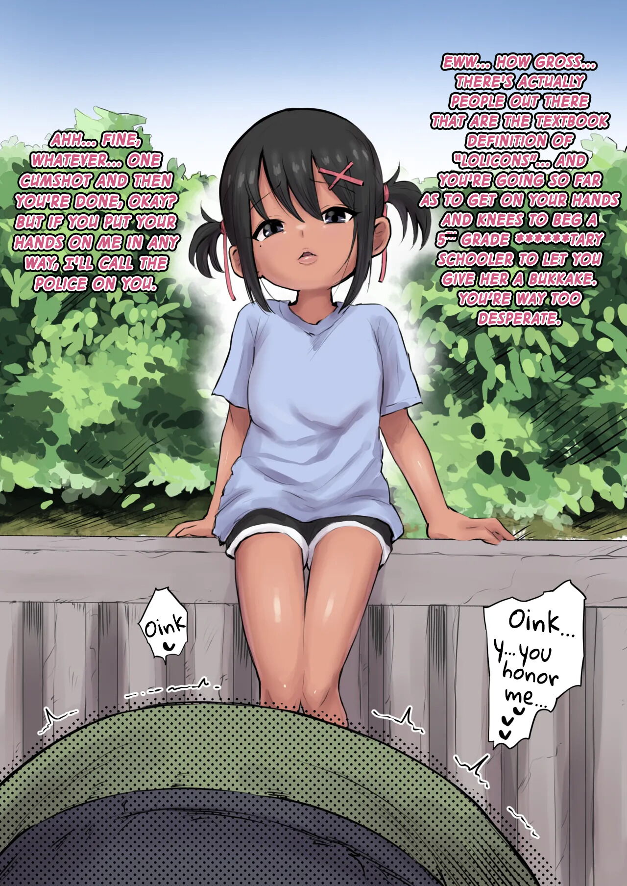 Kasshoku js bukkake