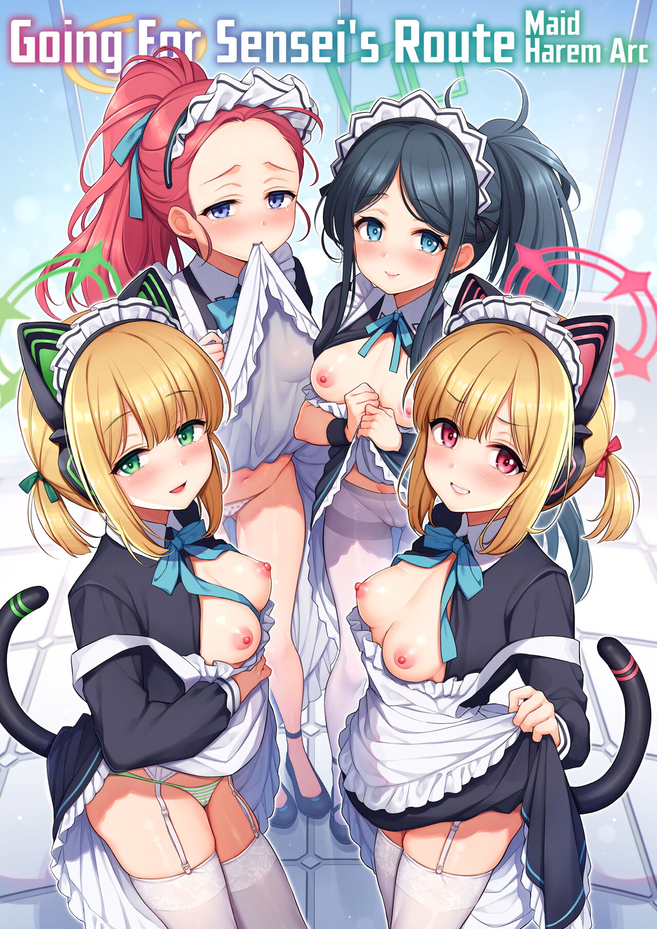 Sensei Kouryaku Game Maid Harem Hen