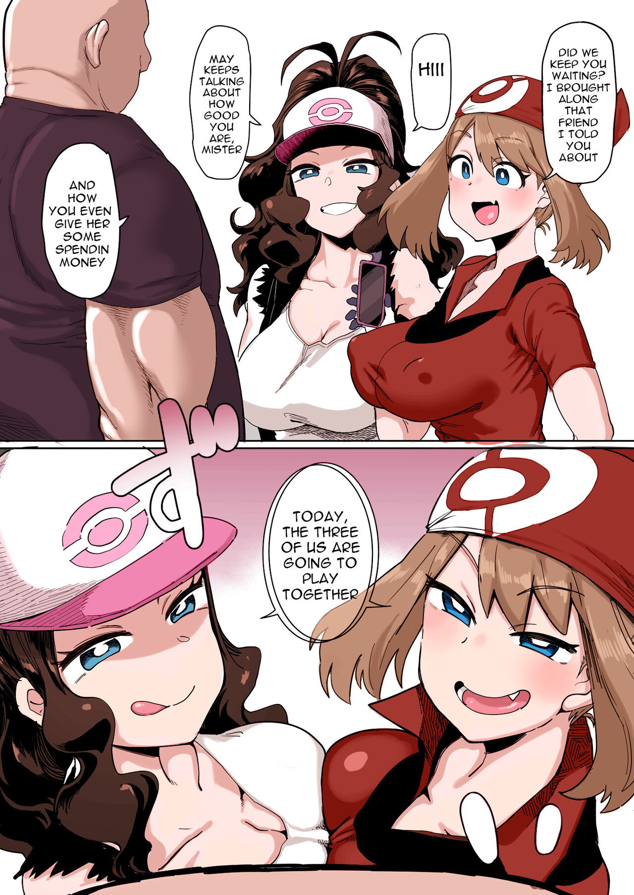 Haruka to Touko no Hiasobi - Colorized