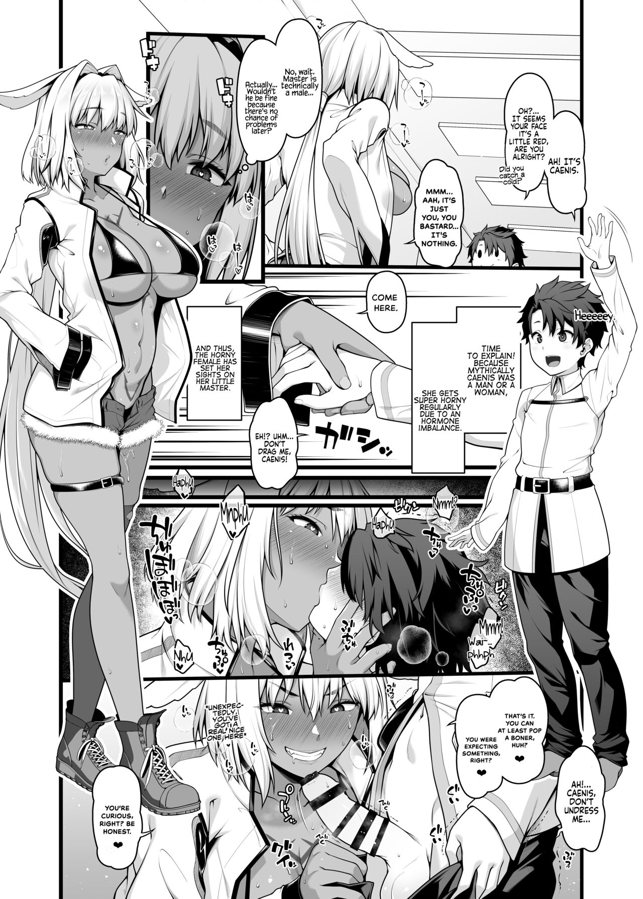 Hatsujouki Caenis ga Shota Guda o Gyaku Rape shichau Manga