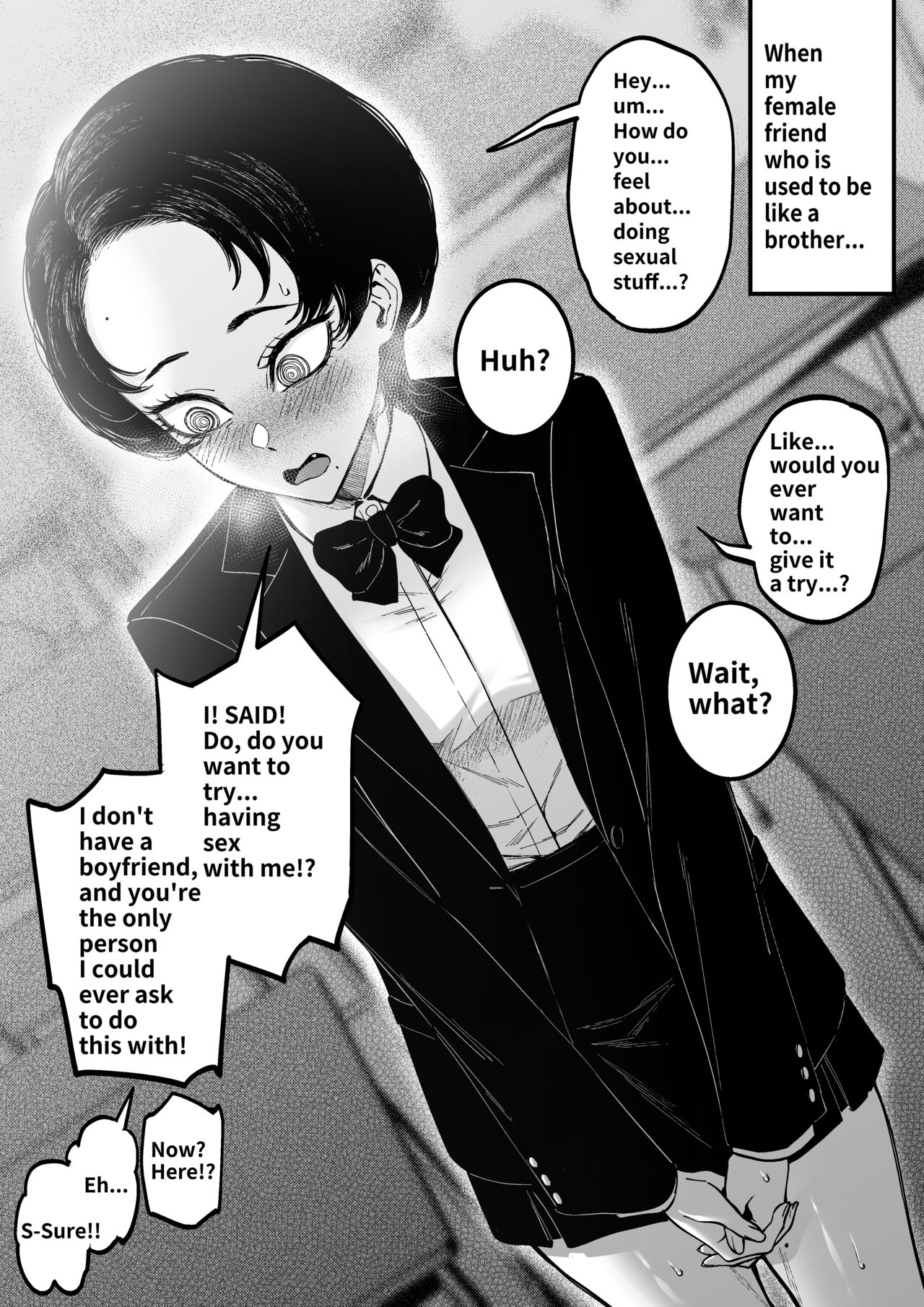 Otoko Tomodachi Mitai na Onna Tomodachi ka Ecchi na Koto ni Kyoumi Motteru
