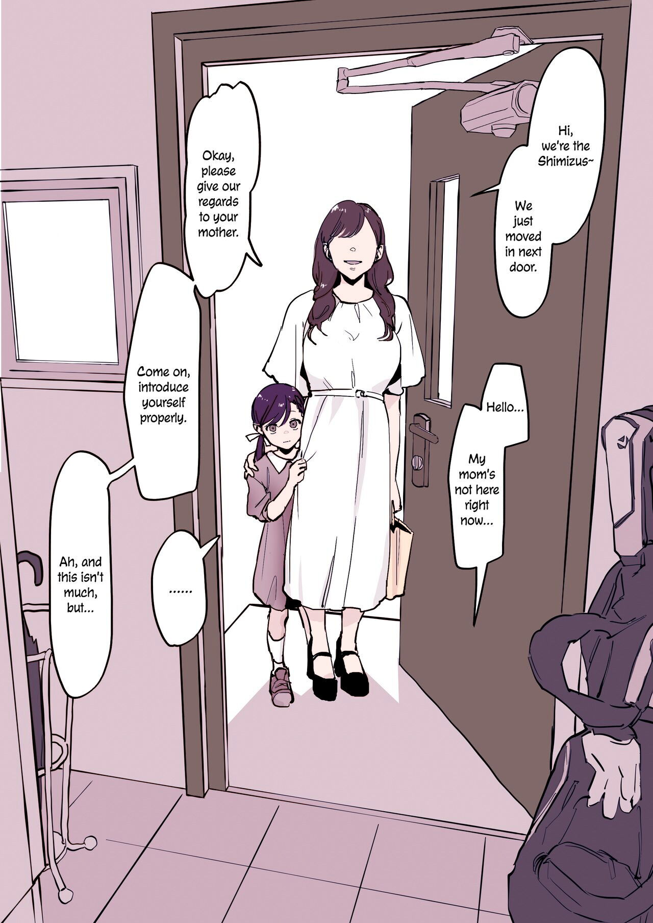 Kinjo no Onnanoko - Colorized