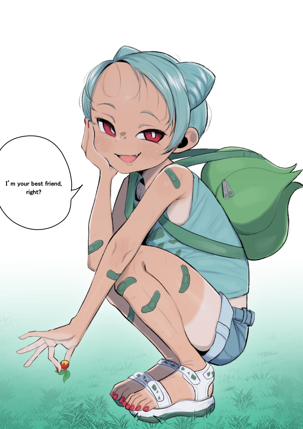 Pokoa Bulbasaur Gijinka N〇R Mini Manga